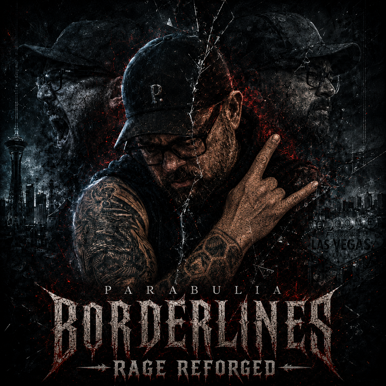 Parabulia Borderlines Rage Reforged album cover